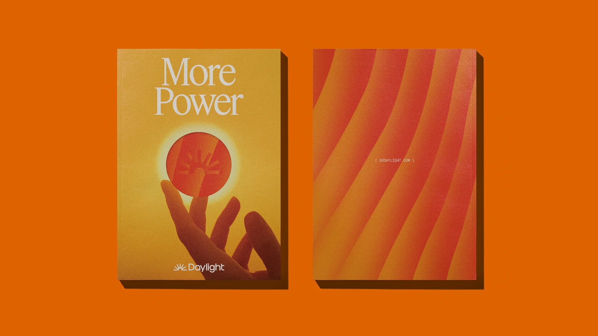 More Power by Daylight, front and back covers