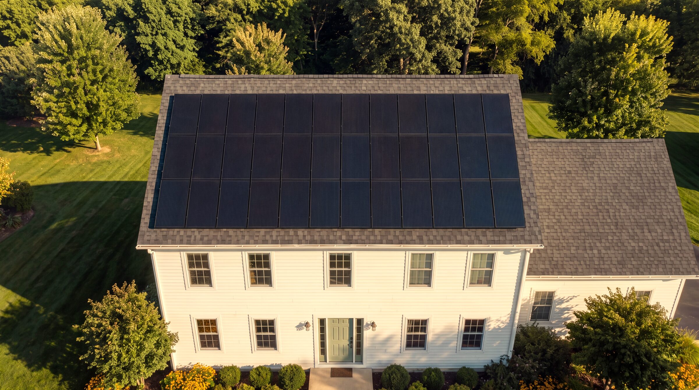 Solar makes energy